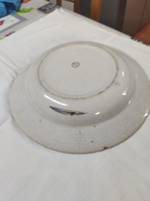 Prato sopeiro fábrica de loiça de Sacavém