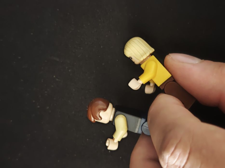 Lego Luke i Han solo celebration