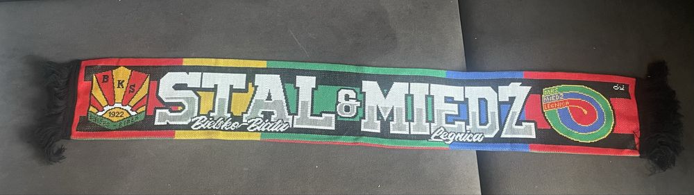 Szalik łączony BKS Bielsko Biała - Miedź Legnica - O.K.