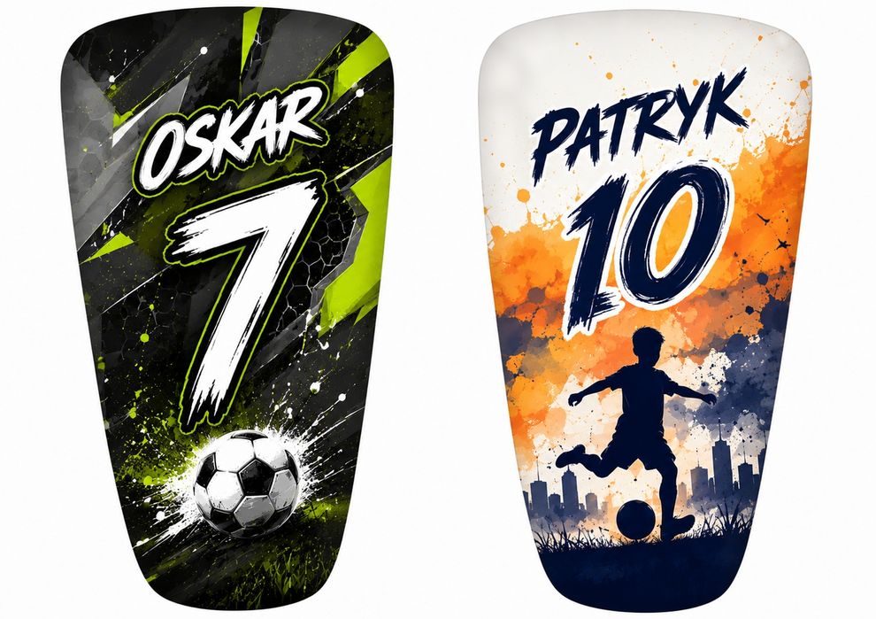 Personalizowane ochraniacze piłkarskie