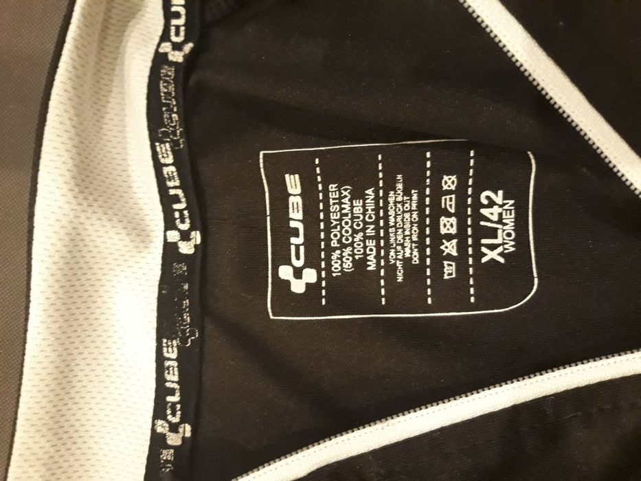 CUBE Koszulka kolarska damska rozm.XL.OKAZJA!!!