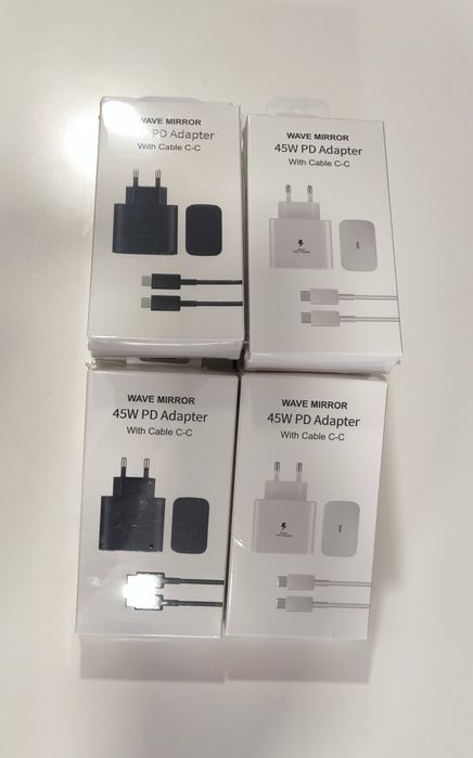 Carregadores rápidos 45w - novos