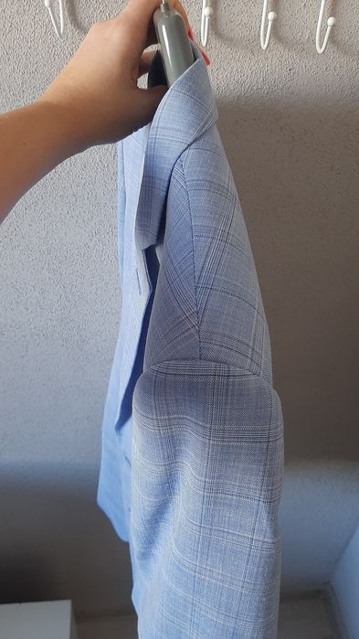 Nowy garnitur  krata