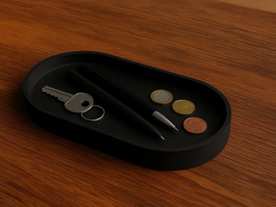 Tigela Oval Elegante para Organização Diária