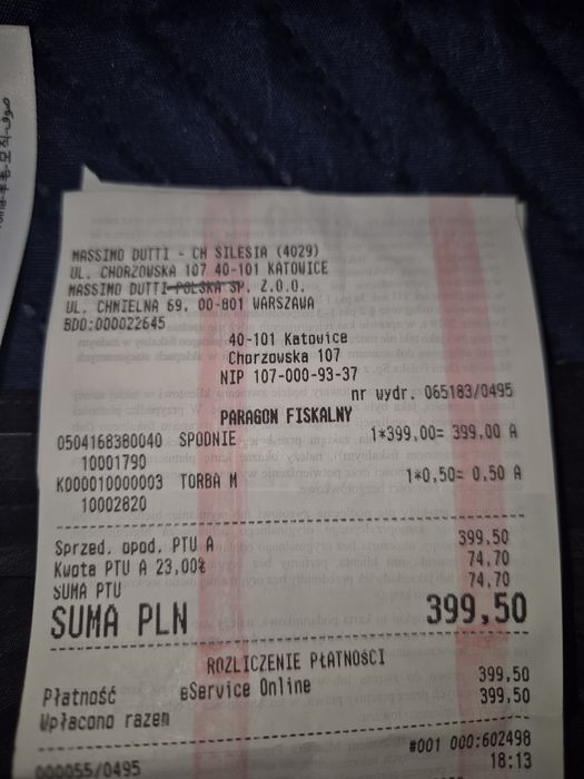 Spodnie garniturowe damskie Massimo Dutti