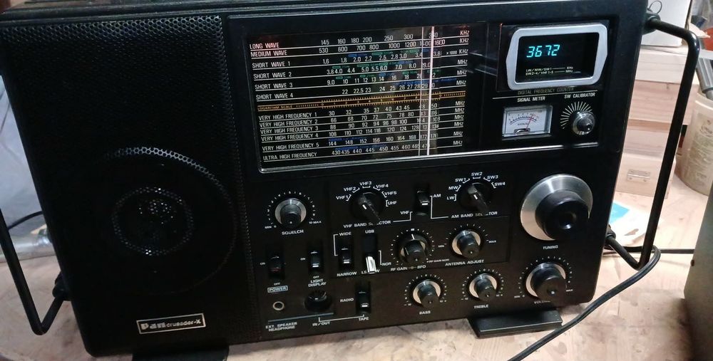 Всеволновий радиоприемник Pan crusader x nr 82f1