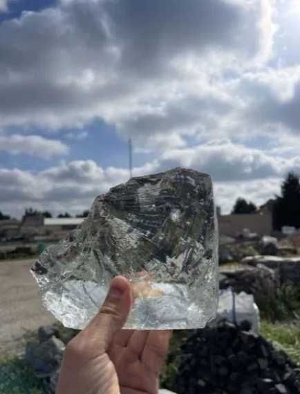 Szkło Wulkaniczne Wiele Kolorów Kamień Akwarium Bryłki Terrarium