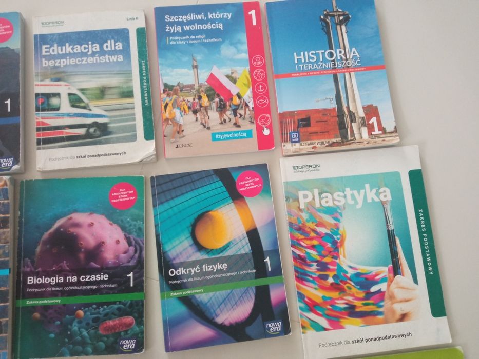 Książki liceum technikum