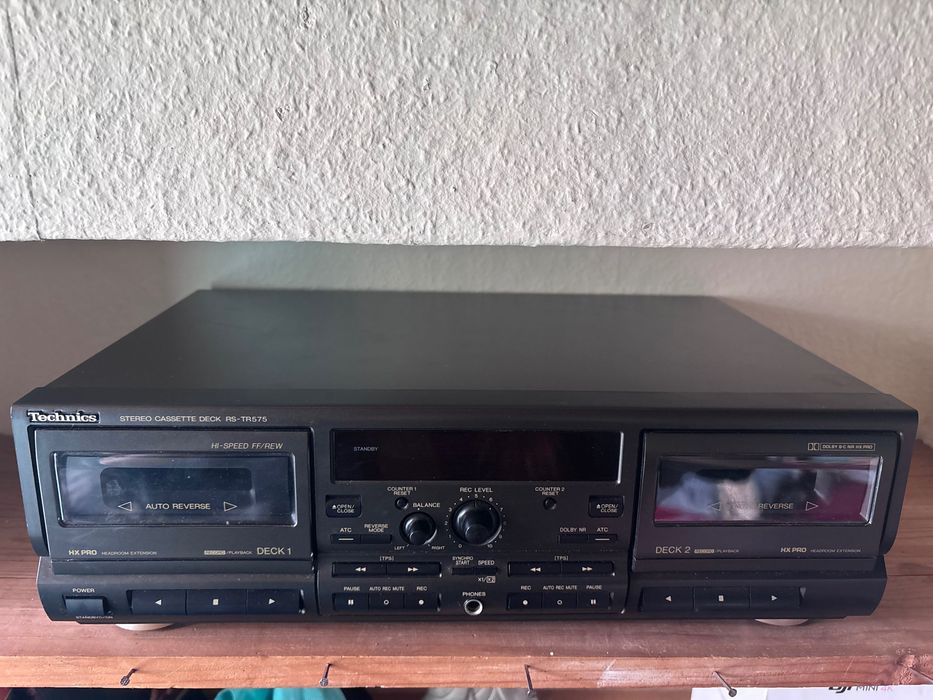 Technics RS-TR575 – Deck de Cassetes High-End (ATC / Auto-Reverse)