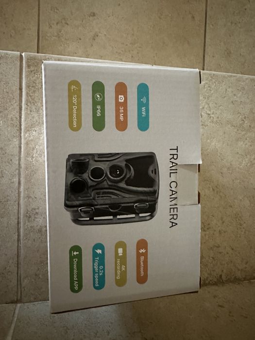 Câmara vigilância Trail ou discreta