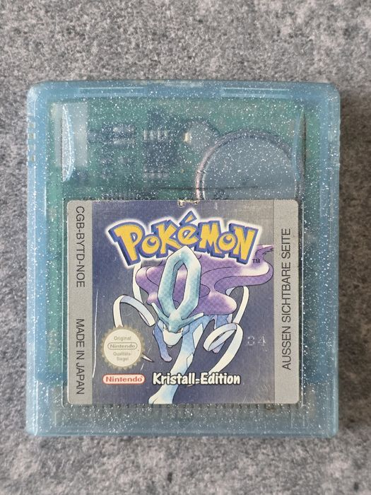 Pokémon Kristall-Edition (Crystal) GBC | Oryginał | Niemiecka wersja