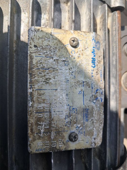 Okazja motoreduktor 0.75kw 42obr