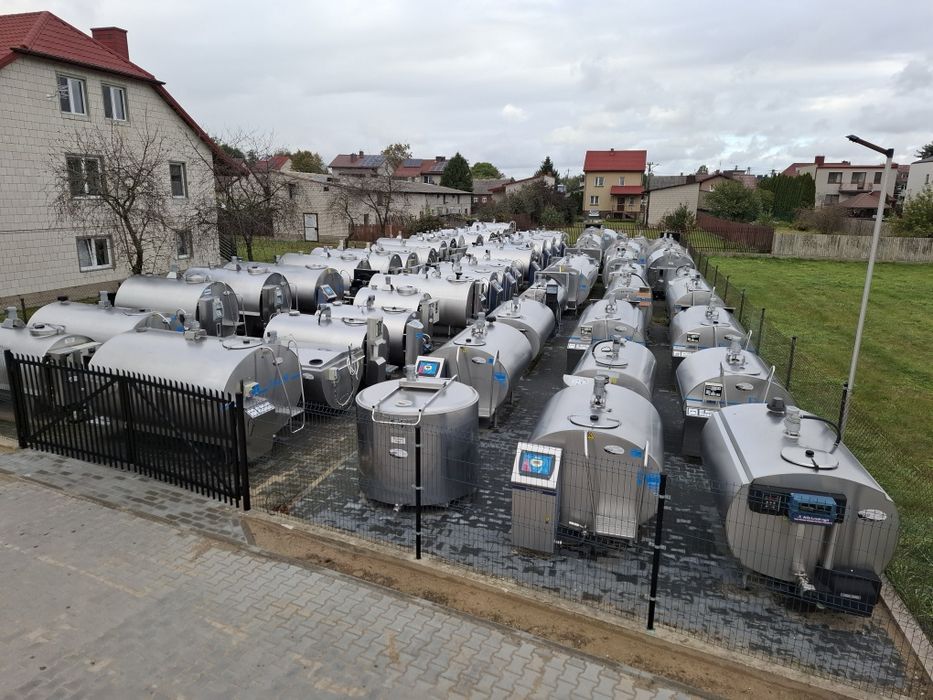 Zbiornik do mleka 2000L  Alfa Laval Prominox