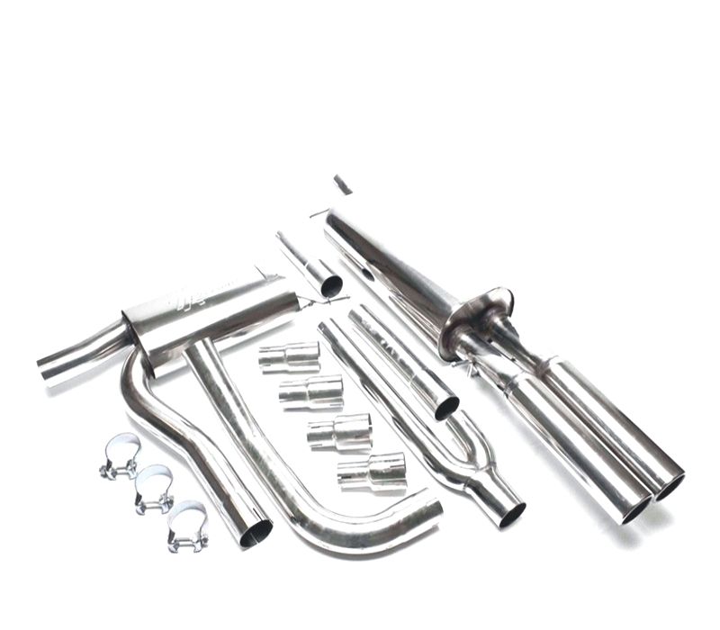 LINHA DE ESCAPE EM INOX AUDI A4 B5
