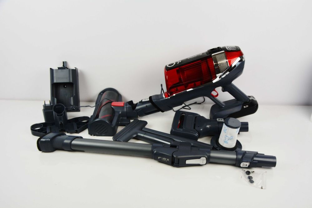 Odkurzacz pionowy Rowenta Flex 11.60 czerwony