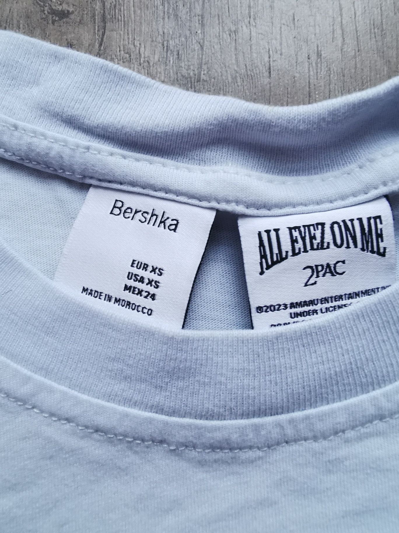 T shirt z 2Pac r. XS Bershka Bydgoszcz OLX.pl