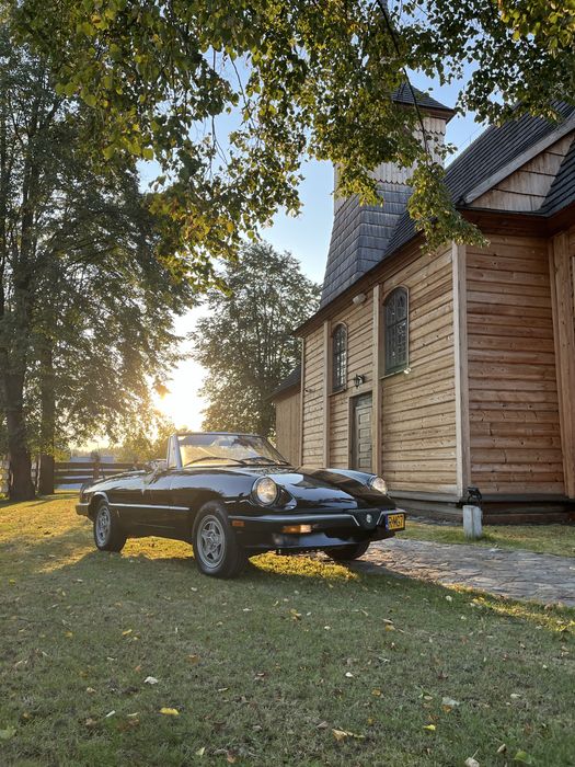 Alfa Romeo Spider na wesele. Wolne terminy!
