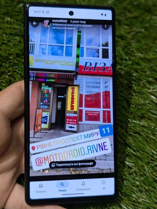 Google pixel 6 8/128Gb (20798) Neverlock оновлення Скидання  Stormy Bl