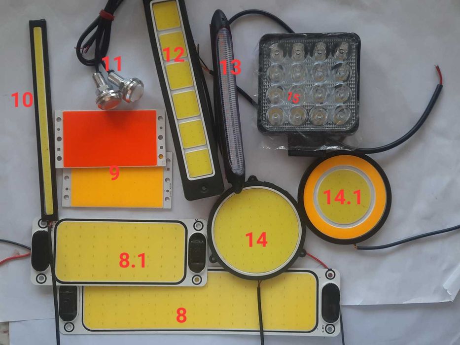 Светодиоды 3вт 10вт  12 вольт 24В 90В Светильник. Smd 5730 2835 дхо