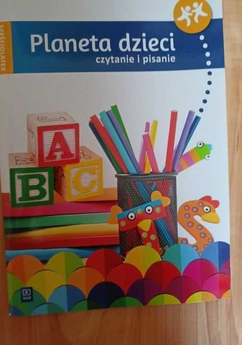 Książka dla dzieci 5,6 letnich do nauki pisania i czytania. Planeta dzieci.