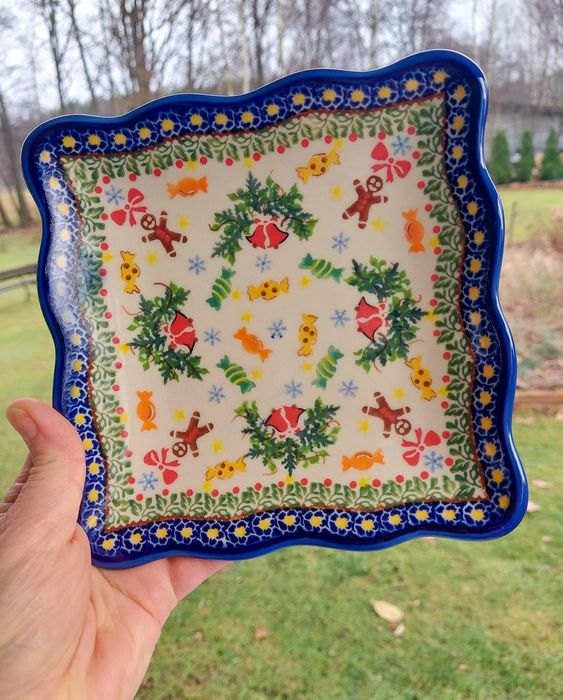 Bolesławiec miska unikat