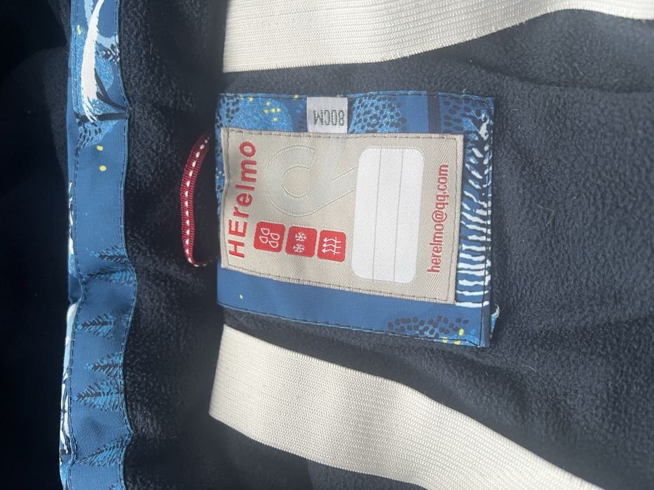 Дитячий зимовий комбінезон