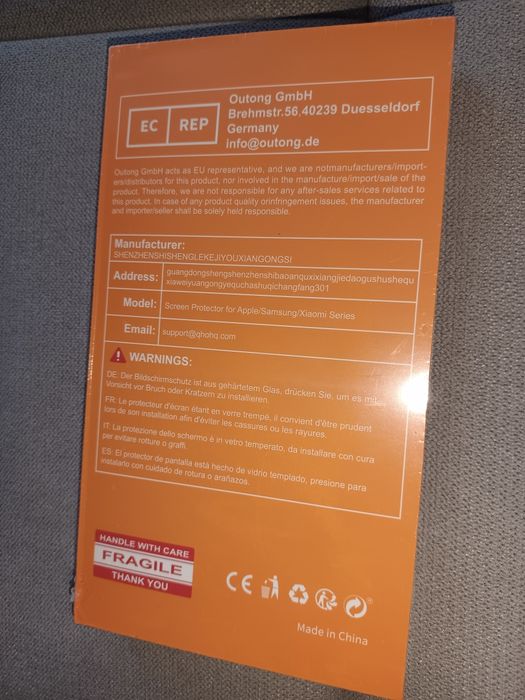 QHOHQ SZKŁO HARTOWANE  DO iPhone 16 ( 3 szt.)