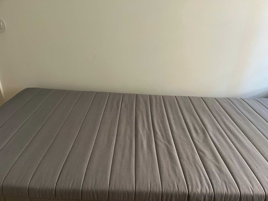 single mattress VADSÖ + bed frame Mindol64585605534977121