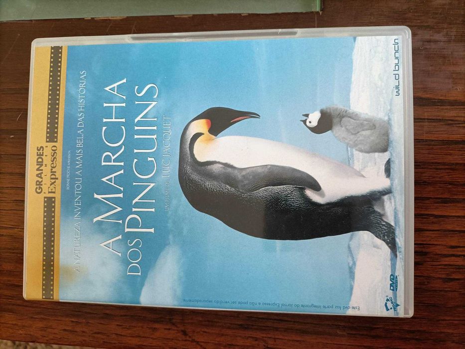 DVD Marcha dos pinguins
