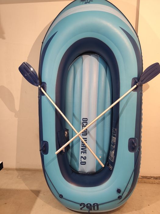 Sprzedam ponton 3 osobowy Ocean Wave użyty jeden  raz.