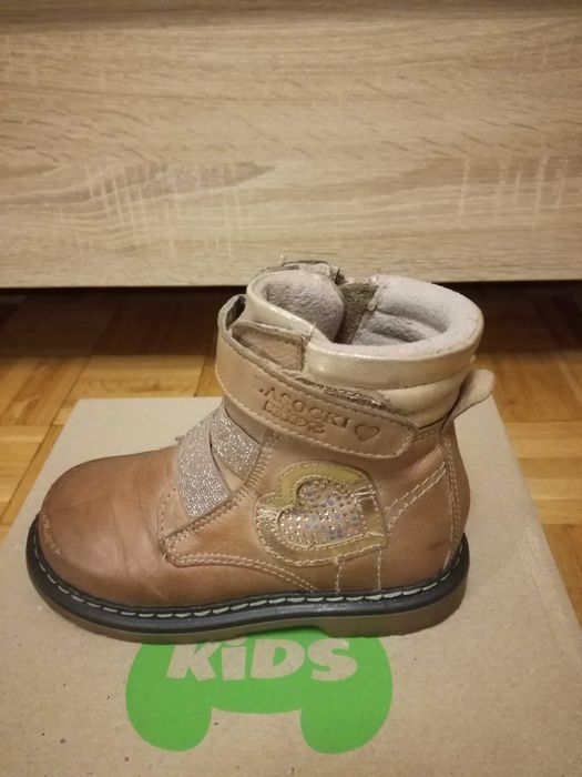 Buty zimowe (kozaki) dziecięce Lasocki Kids dla dziewczynki rozmiar 25