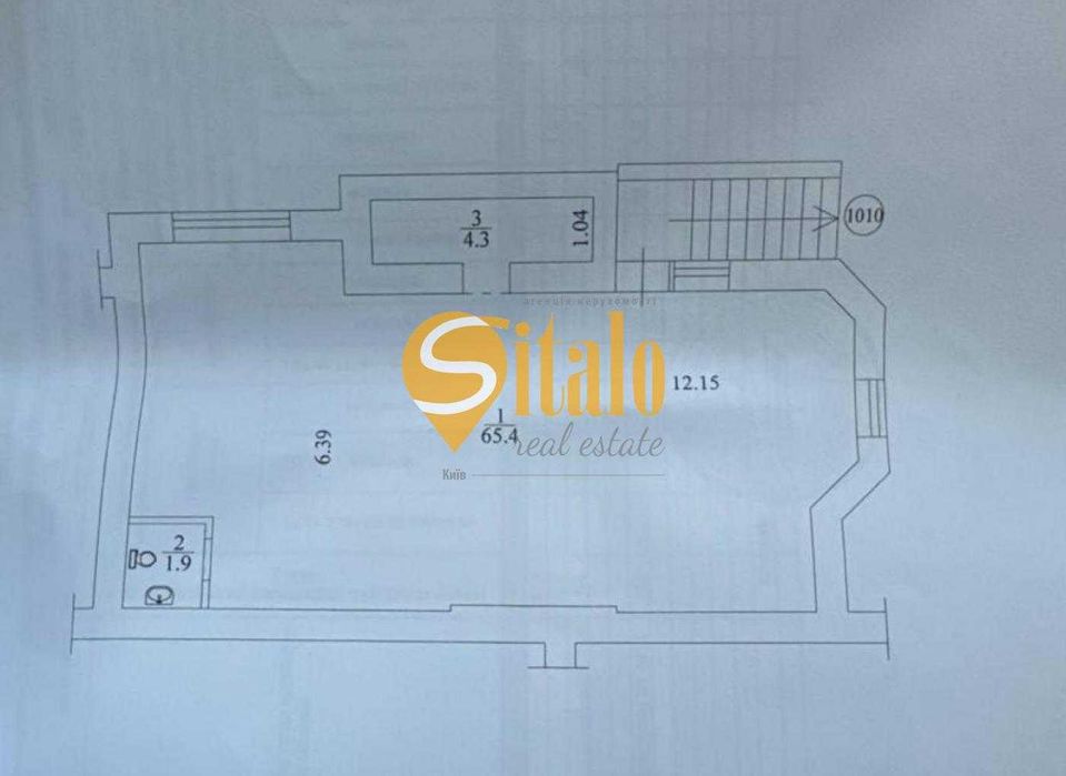 Продаж комерційного приміщення 71.6 кв.м в ЖК "7я" Щасливе. Без%