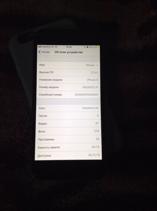 Телефон Iphon 6