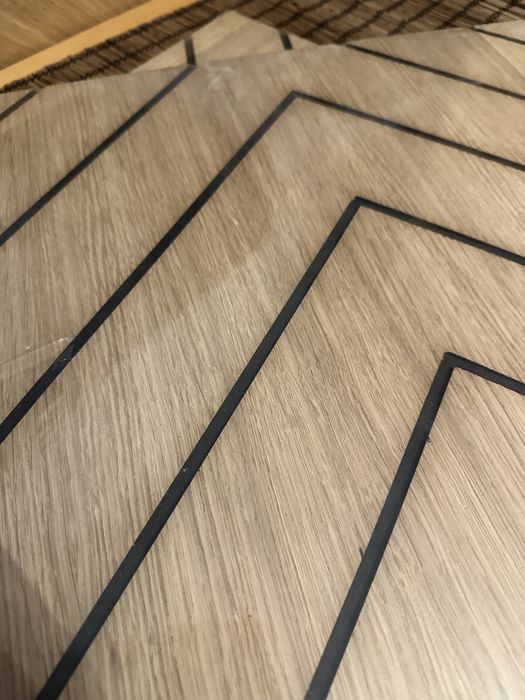 Dwa panele meblowe drewniane