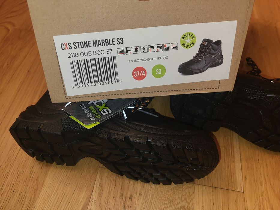 Buty robocze 37  4 S3  NOWE CXS STONE MARBLE S3