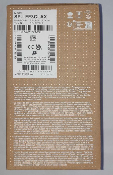 Projektor Samsung The Freestyle Gen. 2 SP-LFF3CLAXXXH
