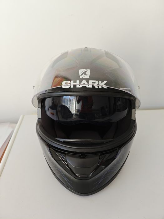 Capacete Shark Ridill Nelum Tamanho S – bom estado