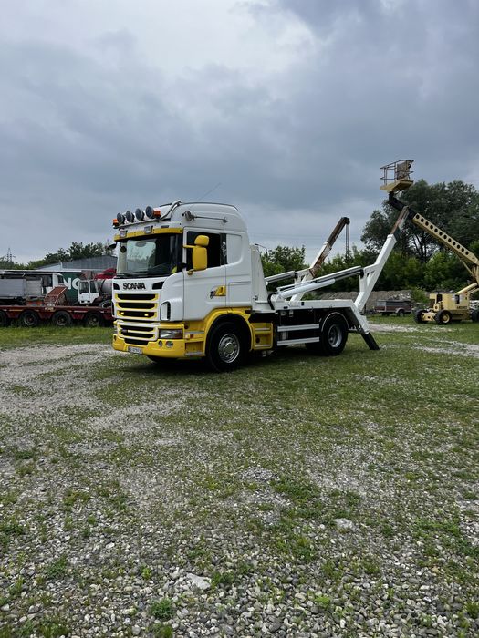 SCANIA G480 мультиліфт портальний, Nooteboom,скіп, бункеровоз