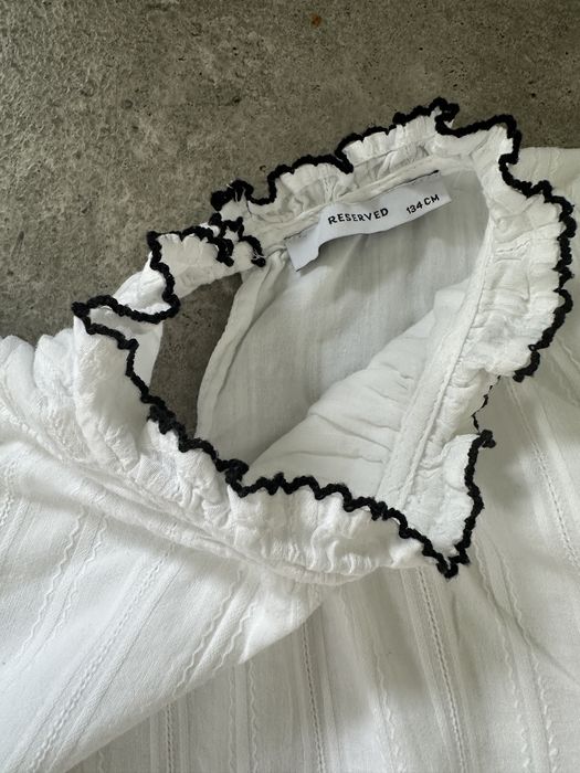 Biała elegancka bluzka 134 reserved