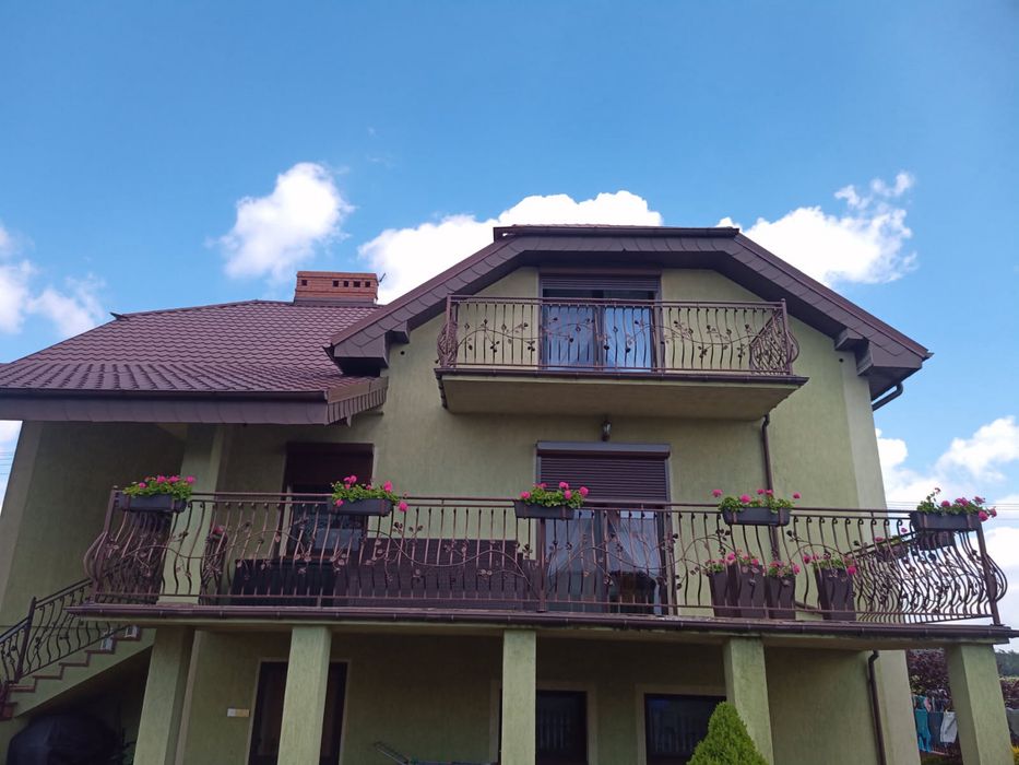 Balustrada kuta na balkon