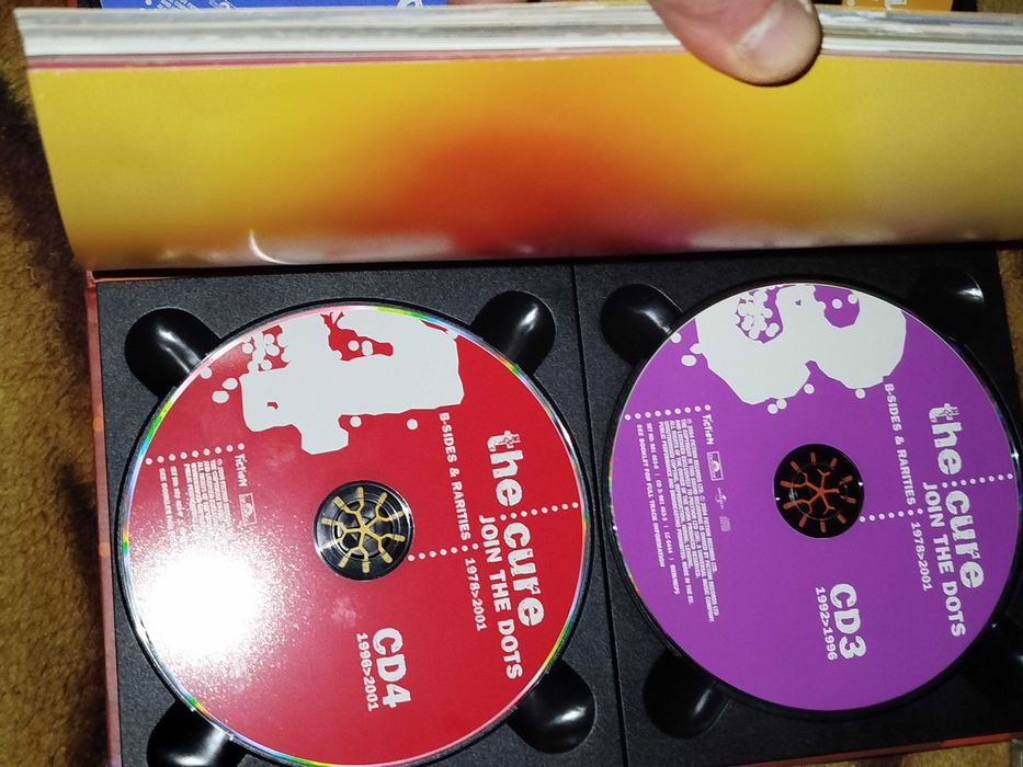 Płyty CD z spółki "THE CURE" płyty z całej działalności