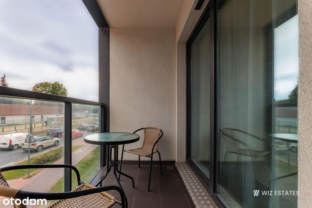 Apartament ul. Mogilska z balkonem