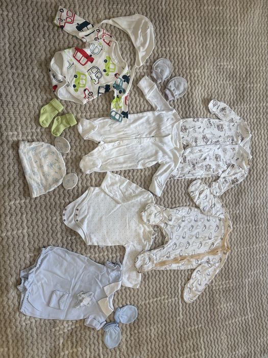 Набір пакет дитячих речей для хлопчика 0-3 міс