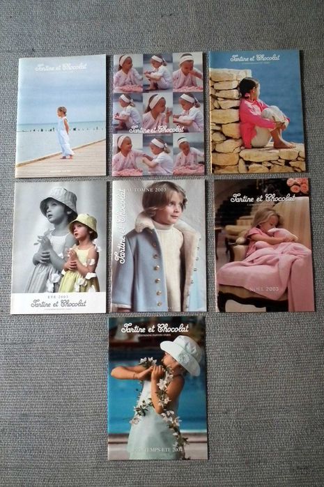 Tartine et Chocolat Catalogs, from 2000 to 2004. Free shipping.