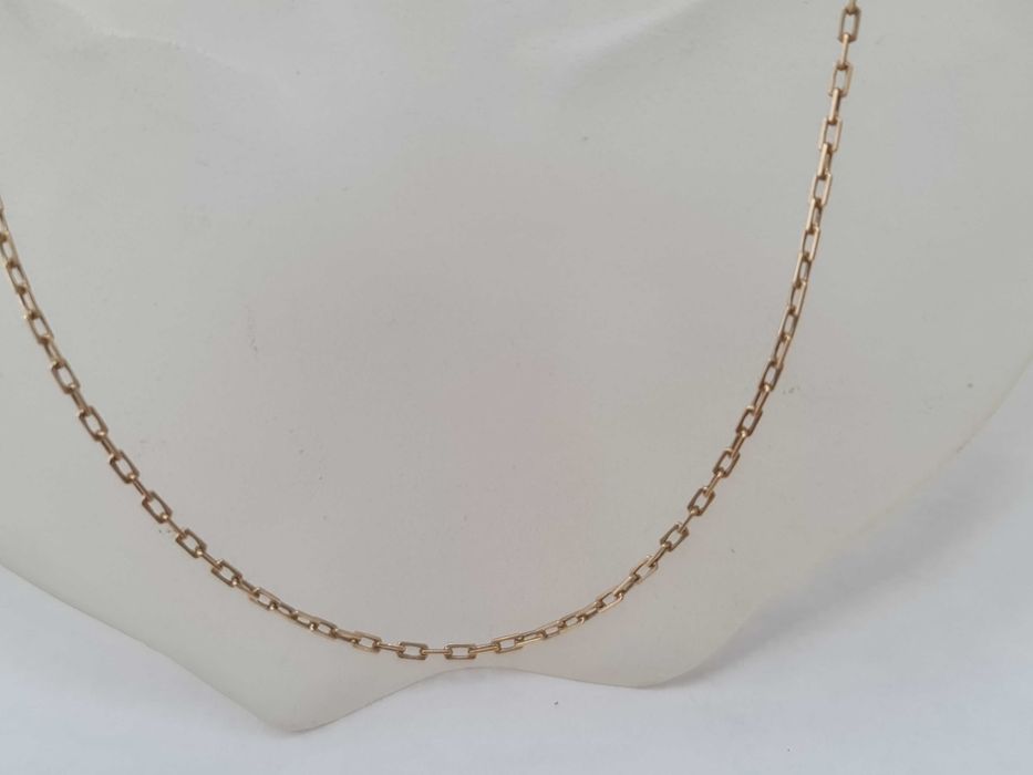 Klasyczny złoty łańcuszek męski/ 750/ 6.08 gram/ 58cm/ Ankier