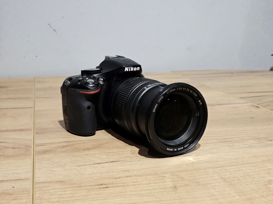 Zestaw Nikon D5200 | Sigma 17-50 f/2.8 | Nikkor 18-105 | Kompletny do