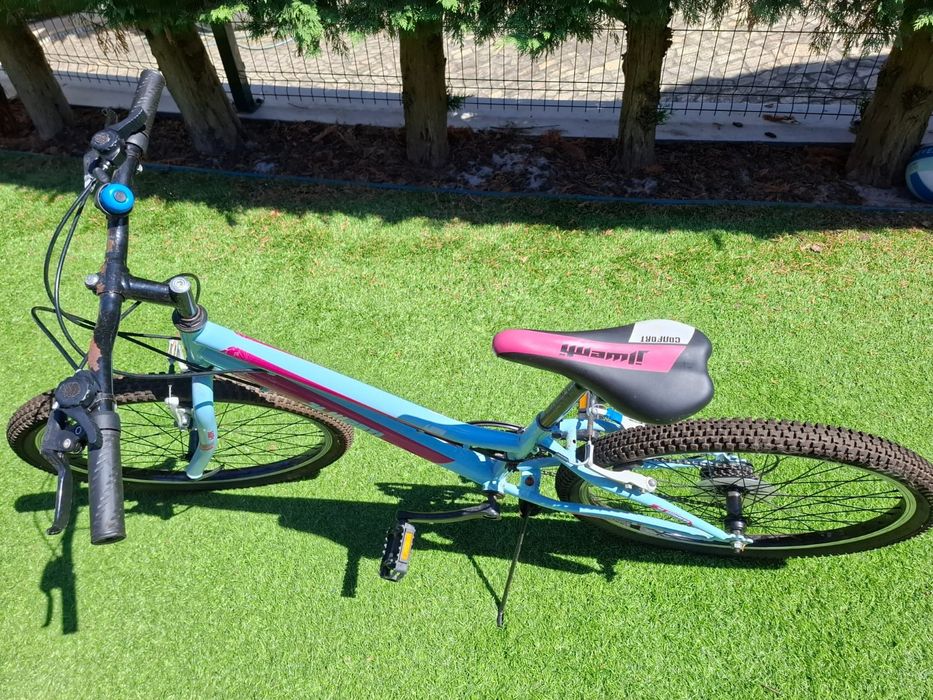 Bicicleta Aro 24 Azul e Rosa – Ótimo Estado