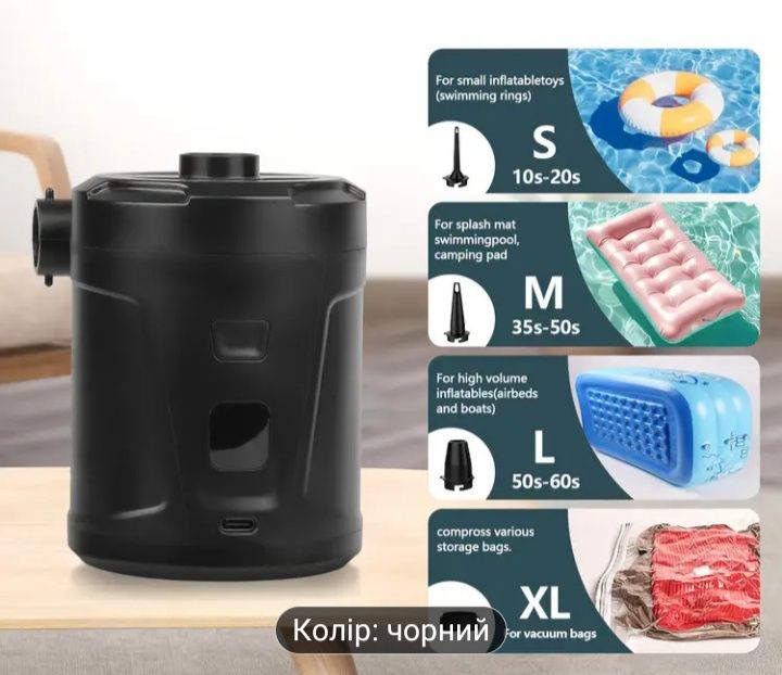 Насос без дротовий для кемпінгу