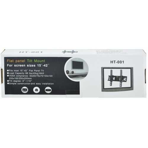 Настенное крепление для телевизора кронштейн 15-42" HT-001