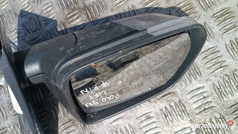 Lusterko lewe elektryczne Volkswagen Polo IV 4 9N lift 7 pin 05-09r